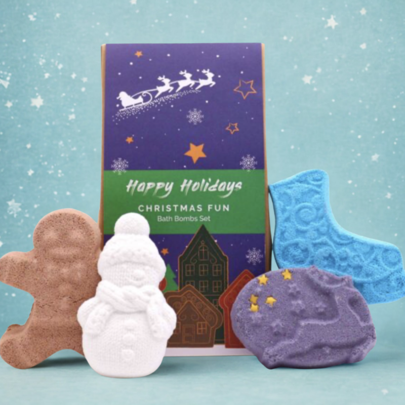 Christmas Bath Bombs