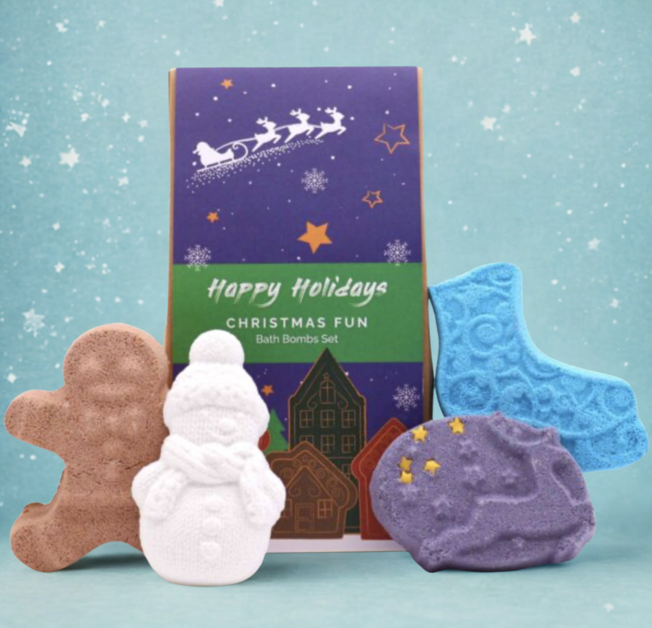 Christmas Bath Bombs