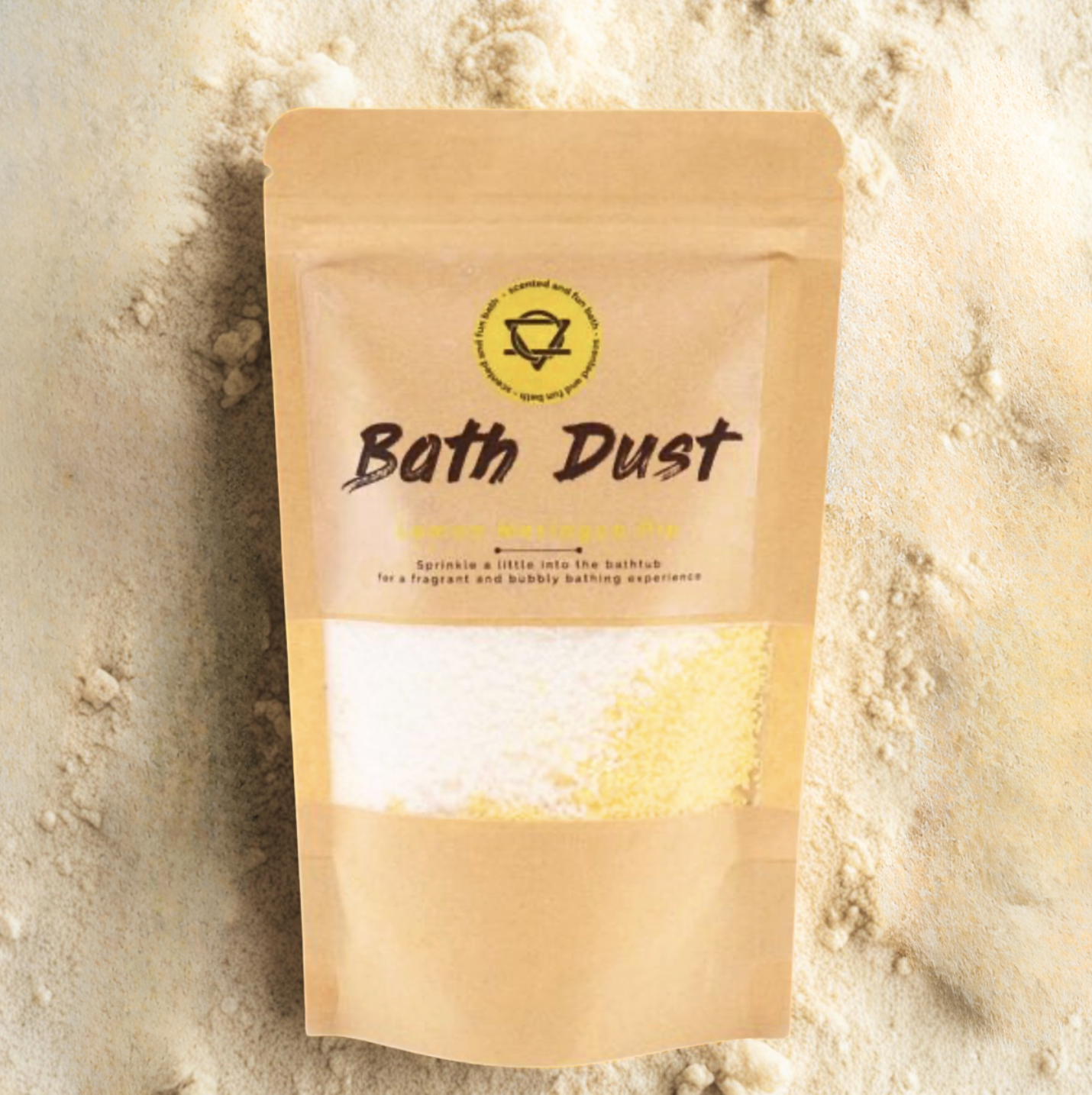 Lemon Meringue Pie Bath Dust