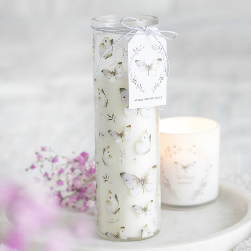 Butterfly Tube Candle