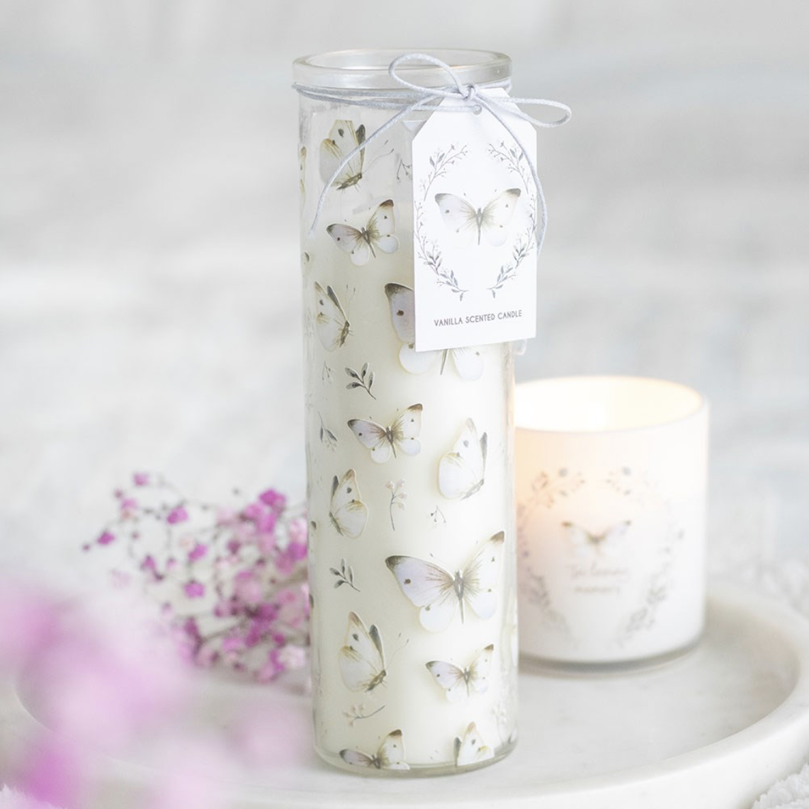 Butterfly Tube Candle