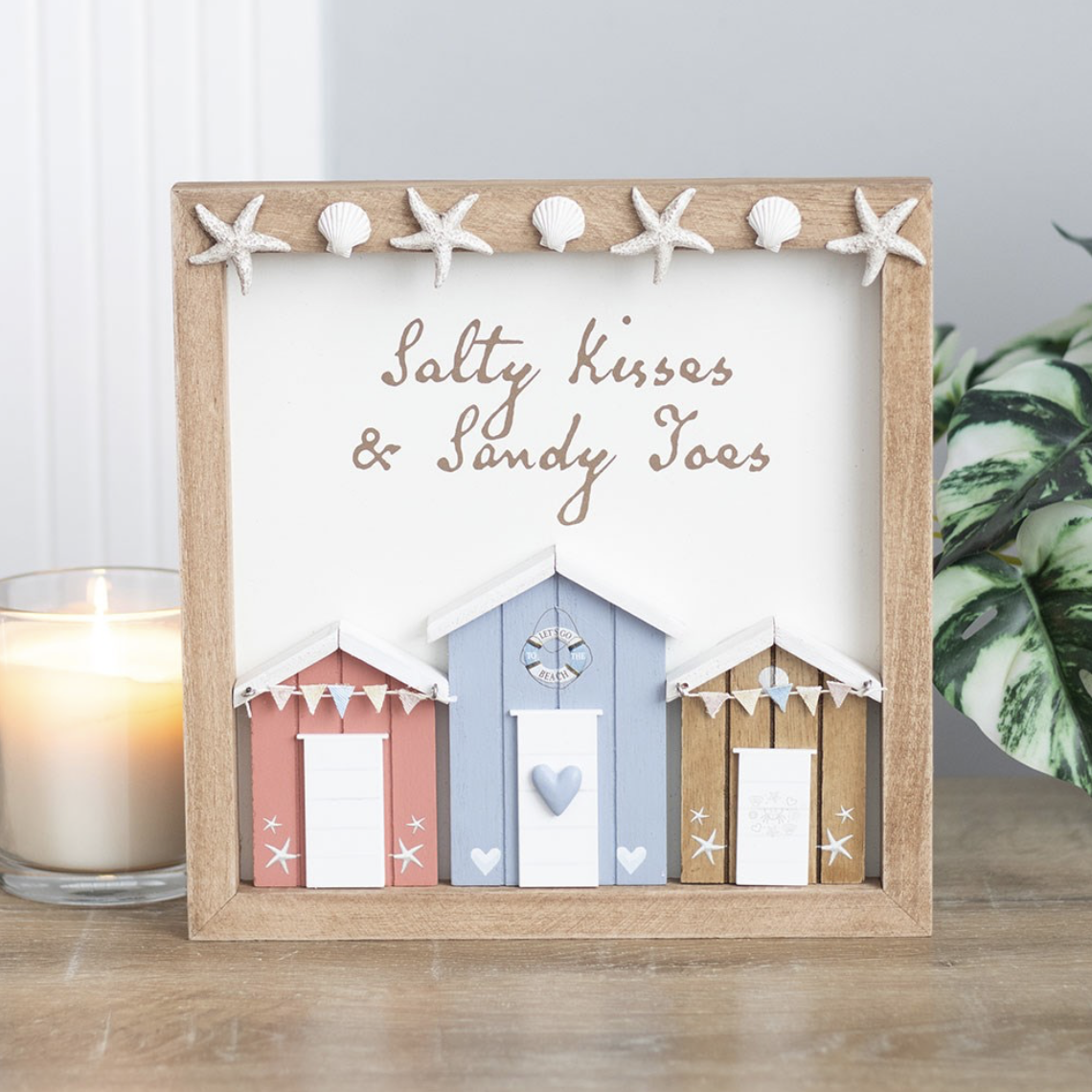 Salty Kisses Plaque