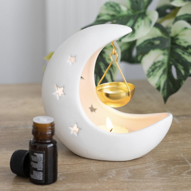White Moon Oil Burner