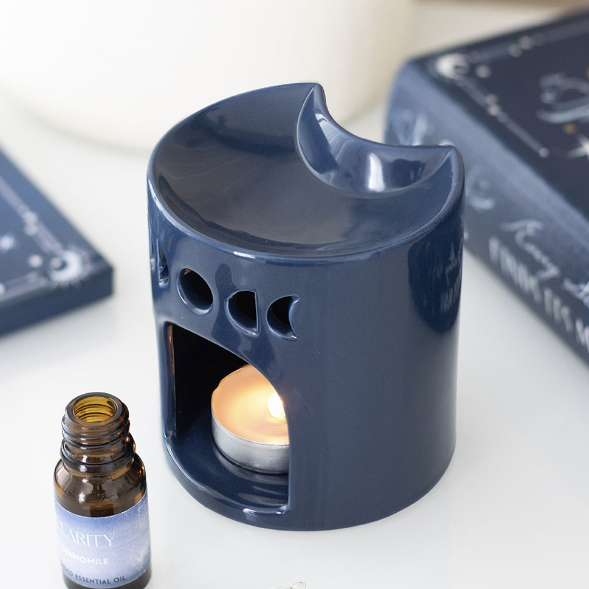 Crescent Moon Oil Burner