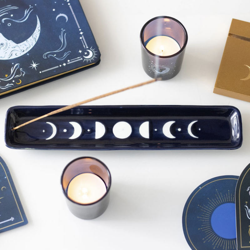 Moon Incense Ash Catcher