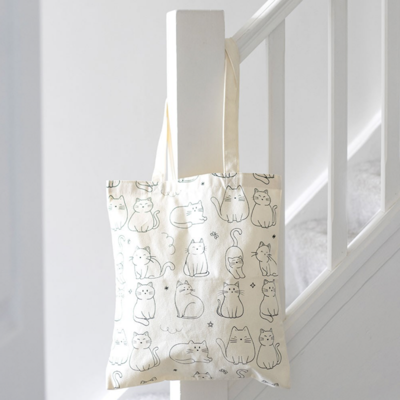 Cat Tote Bag