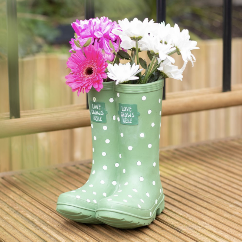 Green Welly Planter