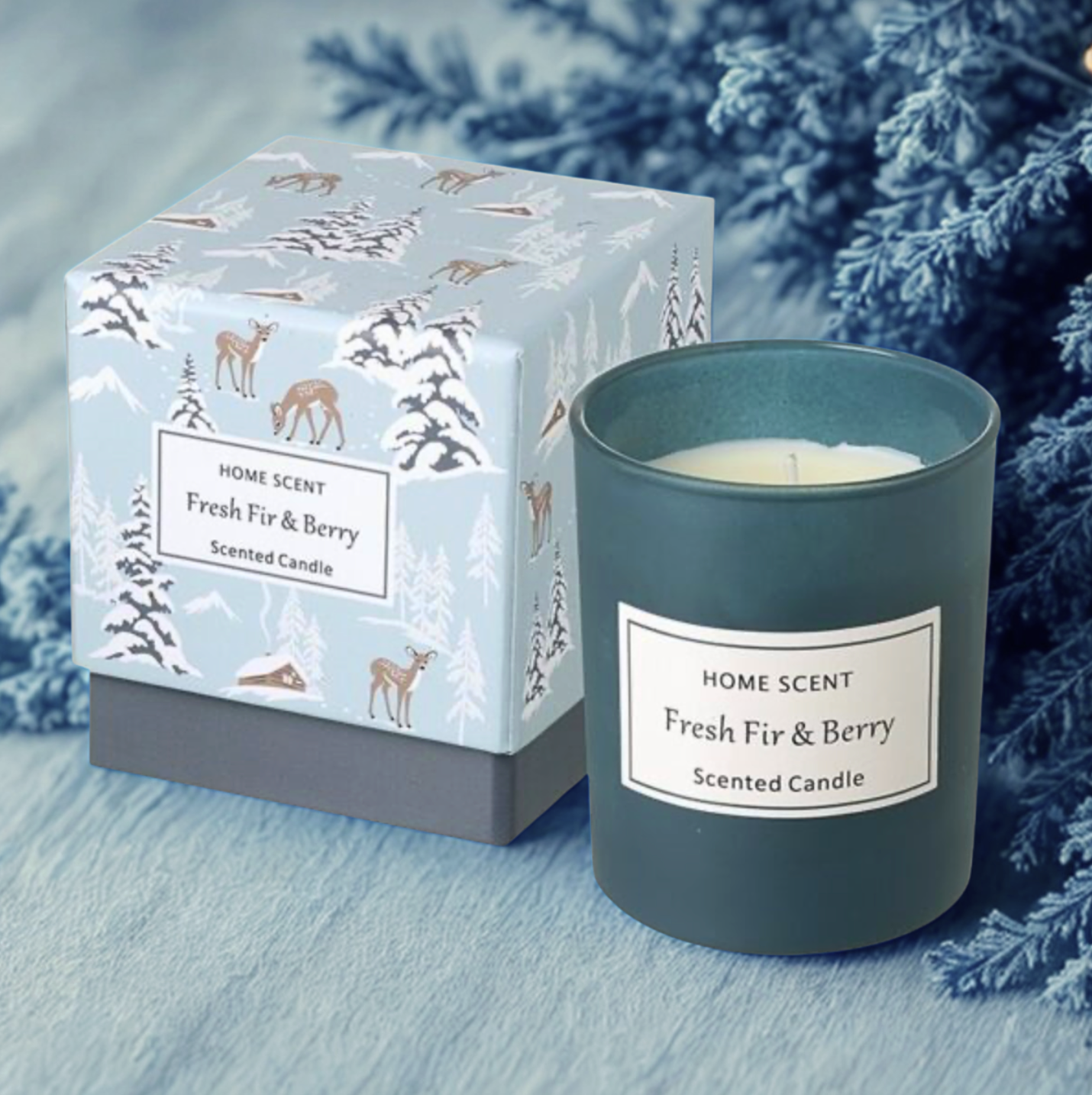 Boxed Fresh Fir Candle