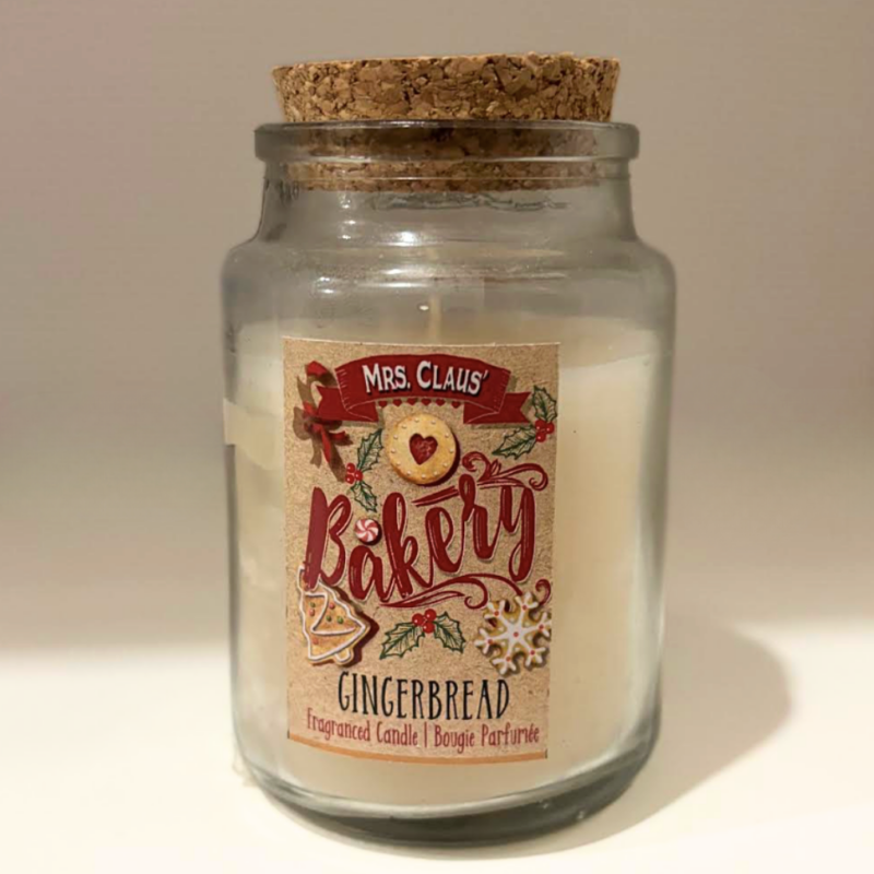 Gingerbread Jar Candle