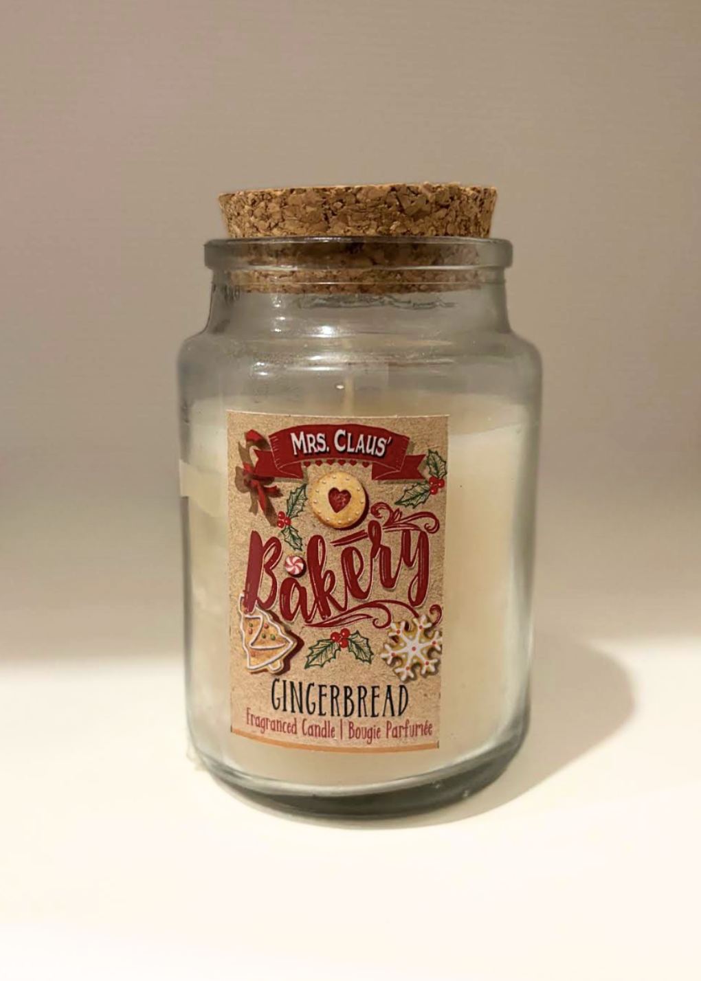 Gingerbread Jar Candle