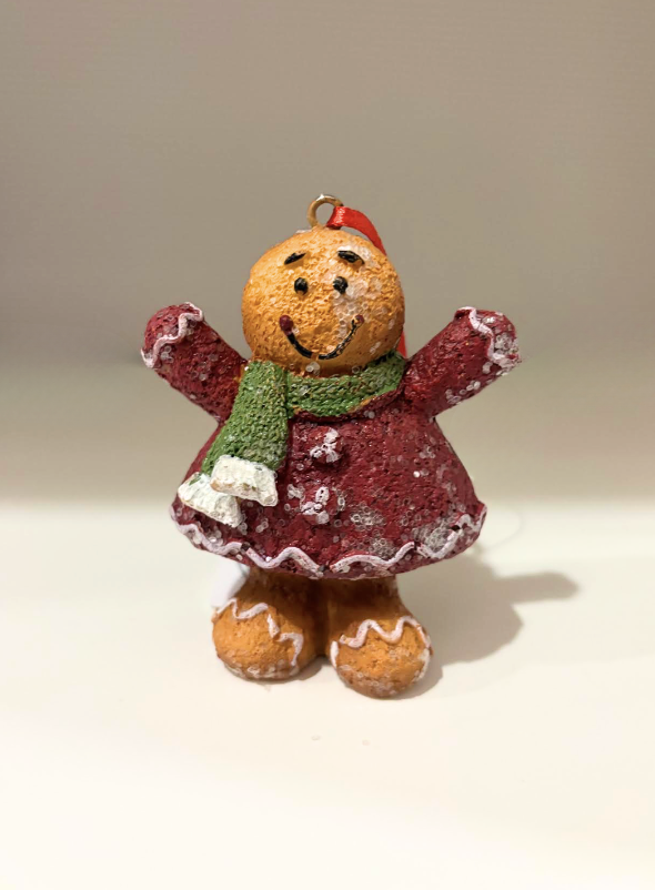 Gingerbread Girl Hanging Decor