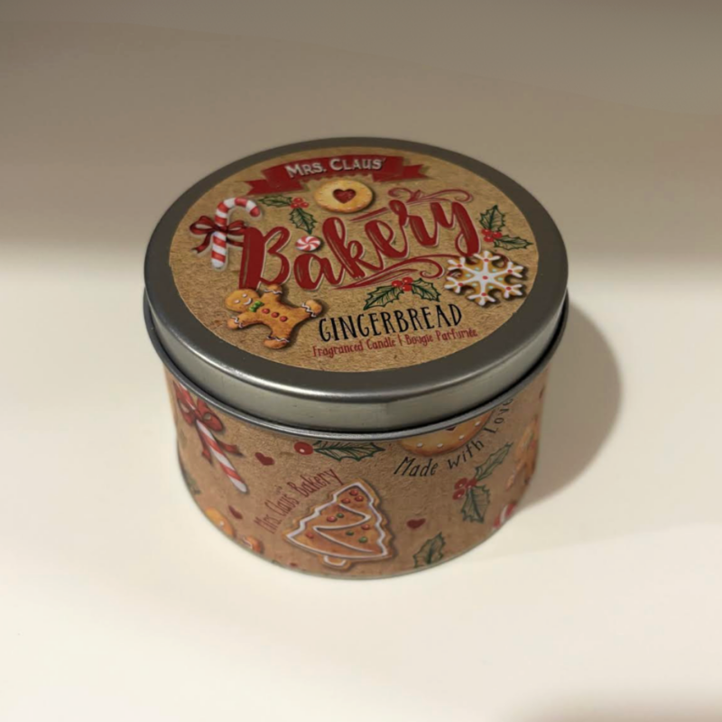 Bakery Tin Candle