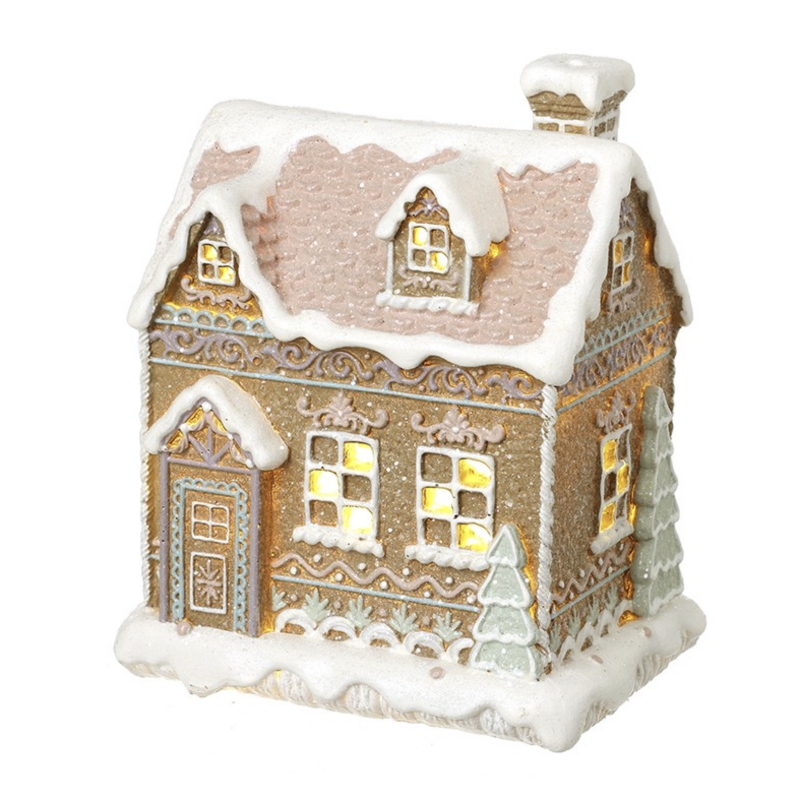 Resin Snowy House