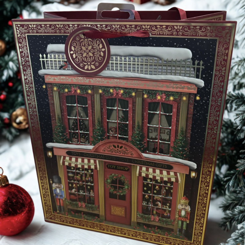 Holiday Toy Shop Gift Bag