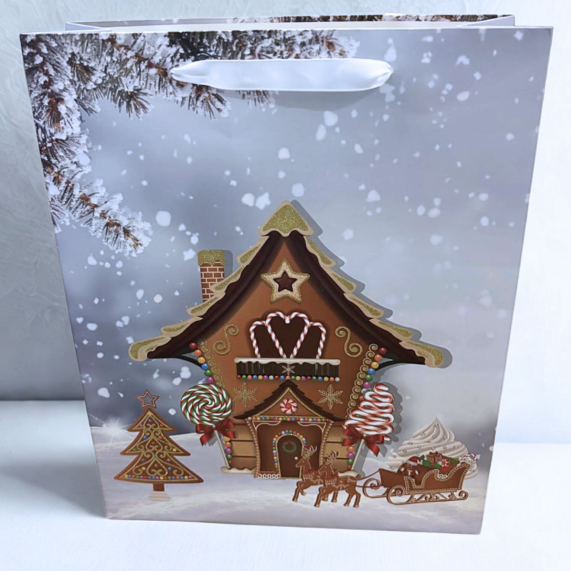 Small Gingerbread Gift Bag