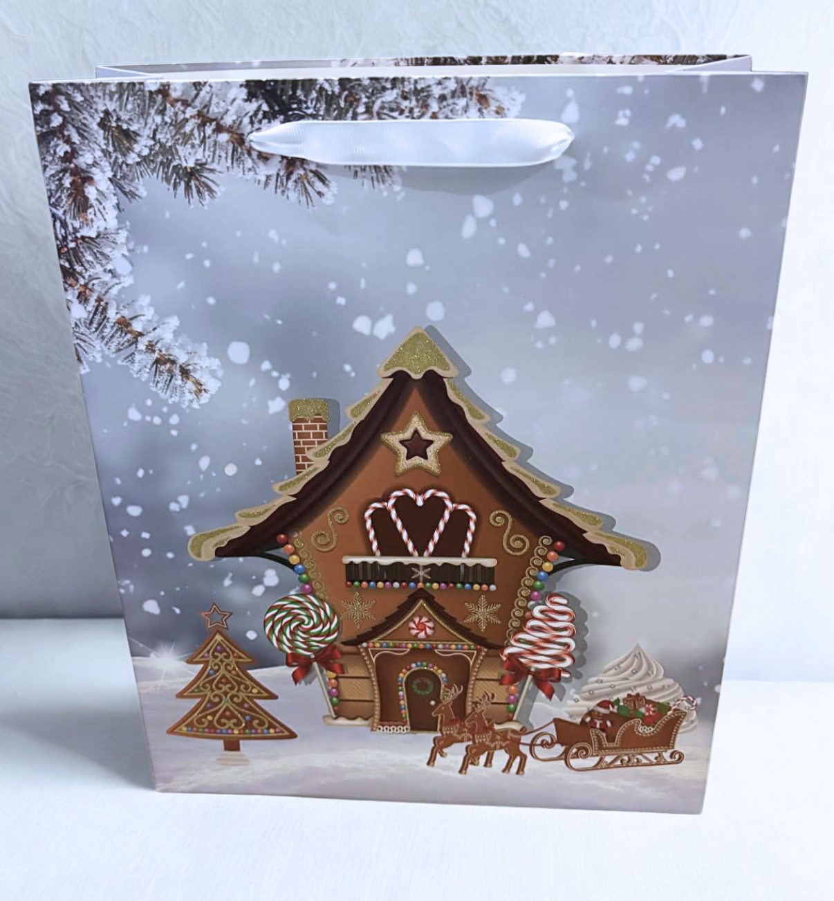 Small Gingerbread Gift Bag