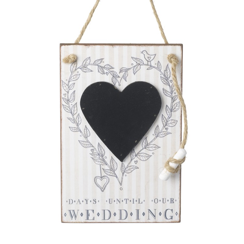 Days Until Our Wedding Chalkboard