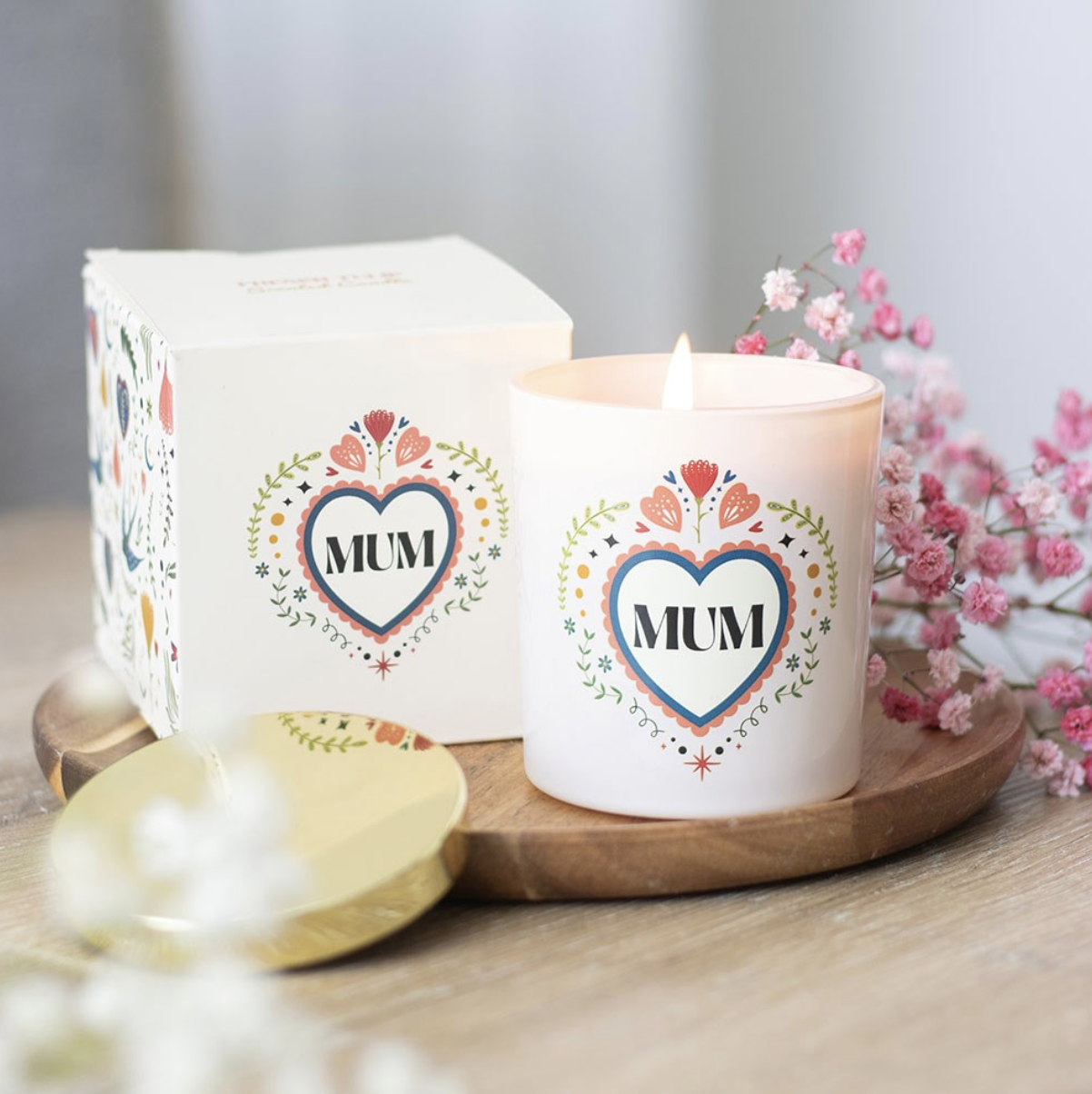 Mum Tulip Candle