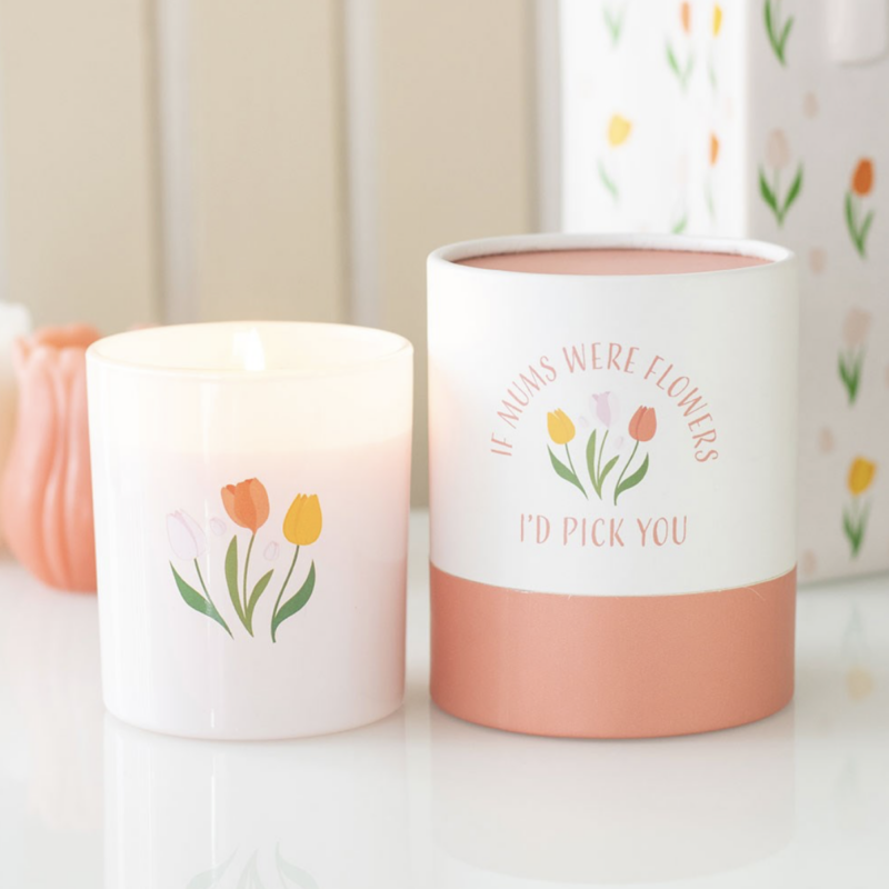 Mum Tulip Candle