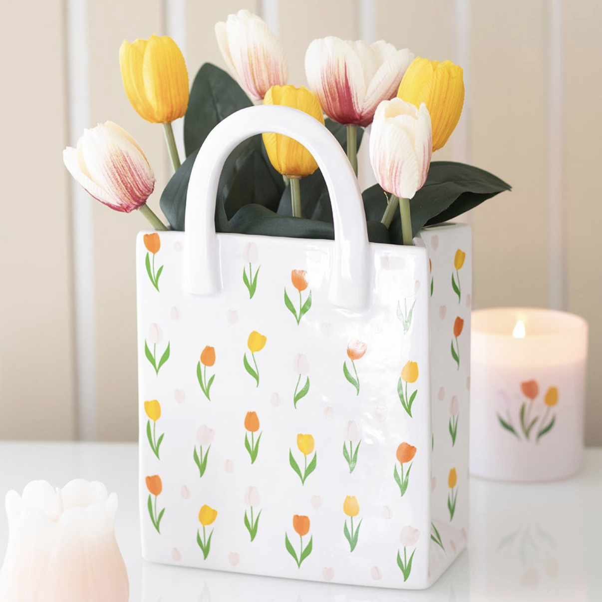 Bag Shaped Tulip Vase
