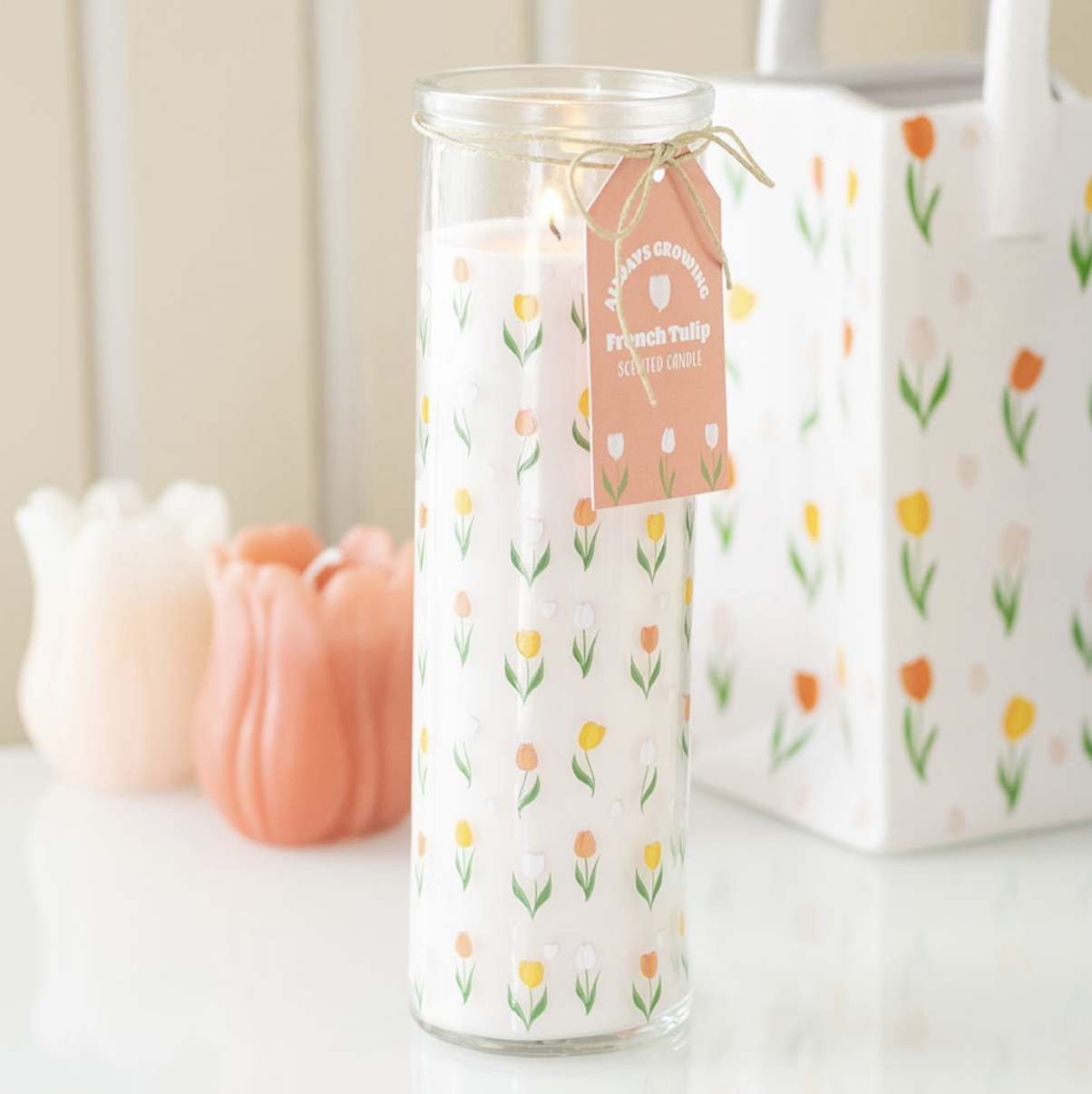 Tulip Tube Candle