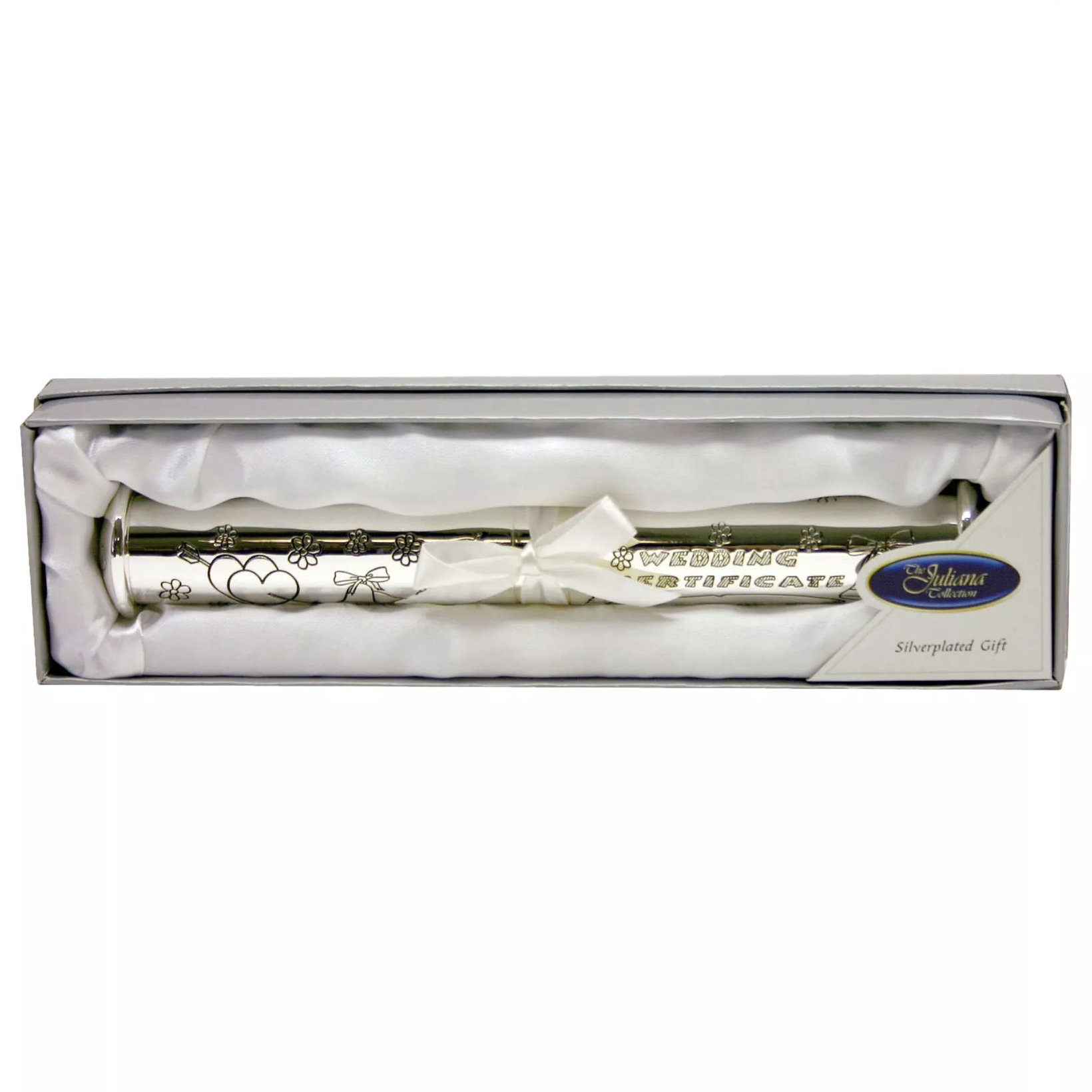 Silverplated Wedding Certificate Holder
