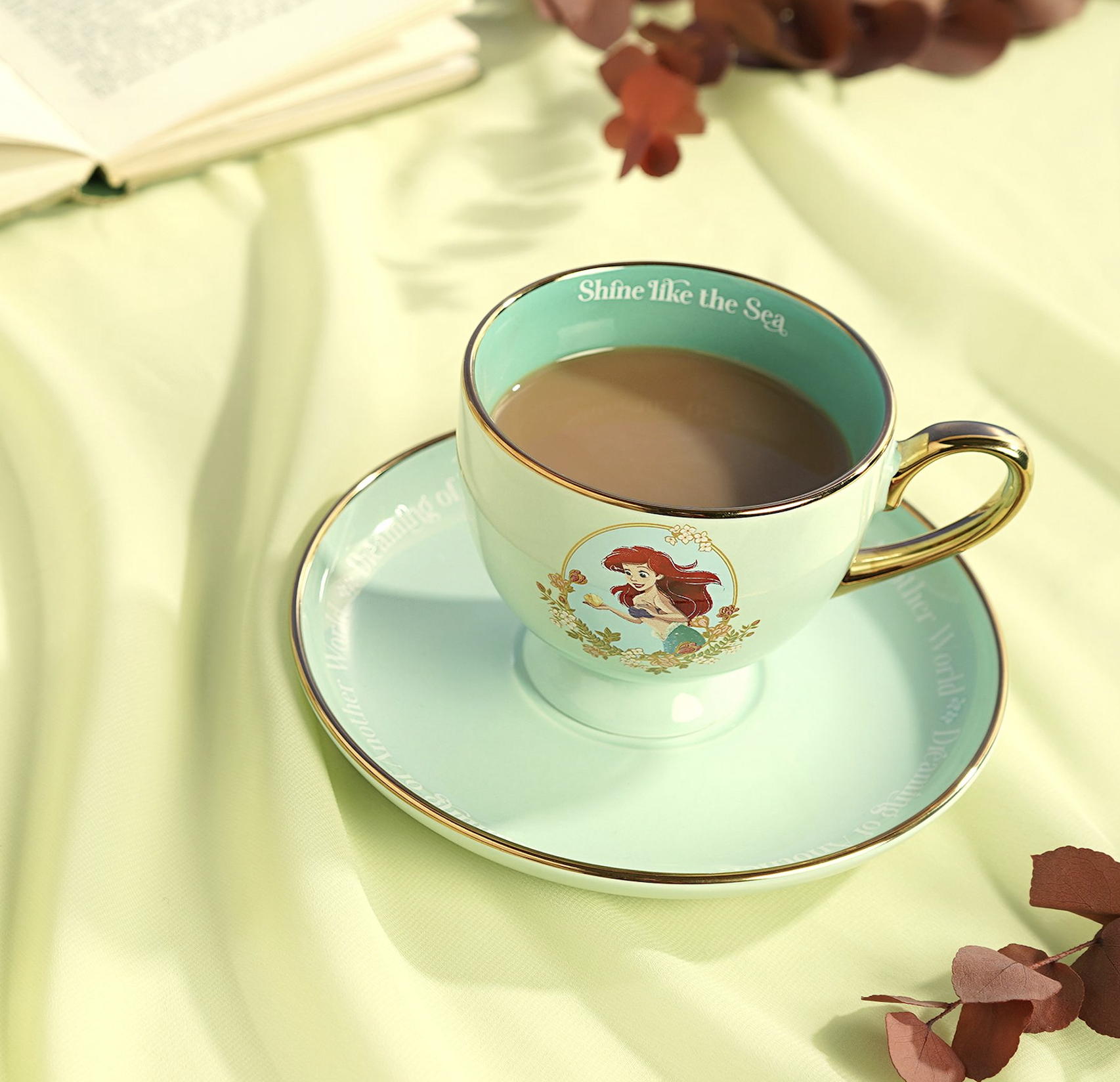 Ariel Tea Cup & Saucer