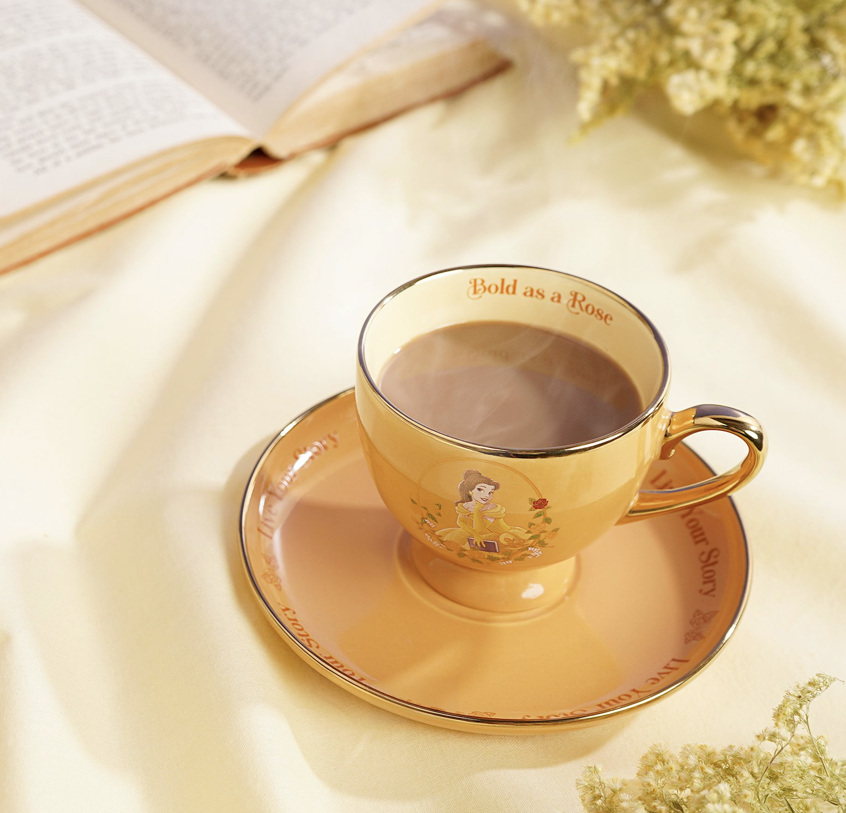 Belle Tea Cup & Saucer