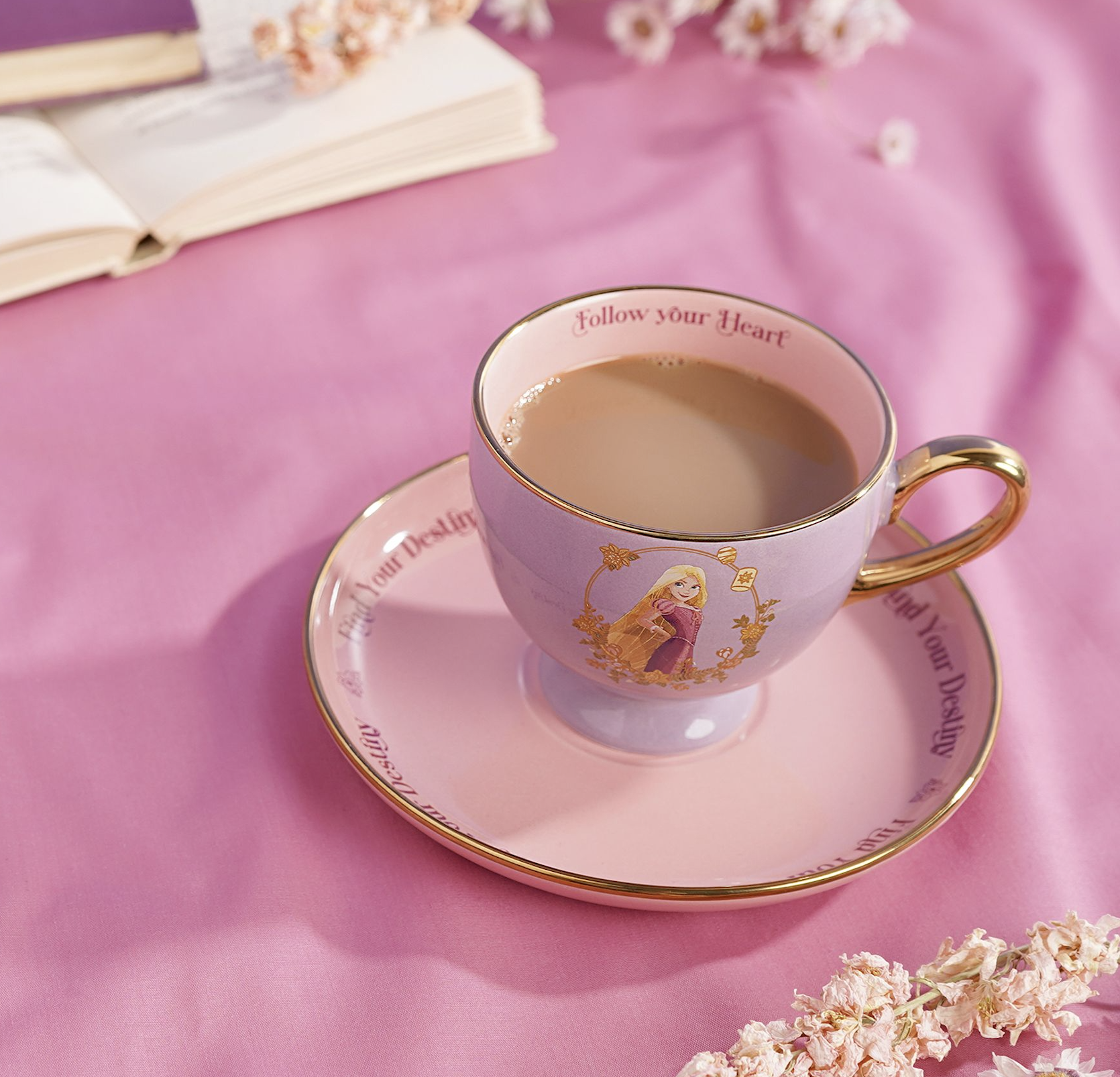 Rapunzel Tea Cup & Saucers