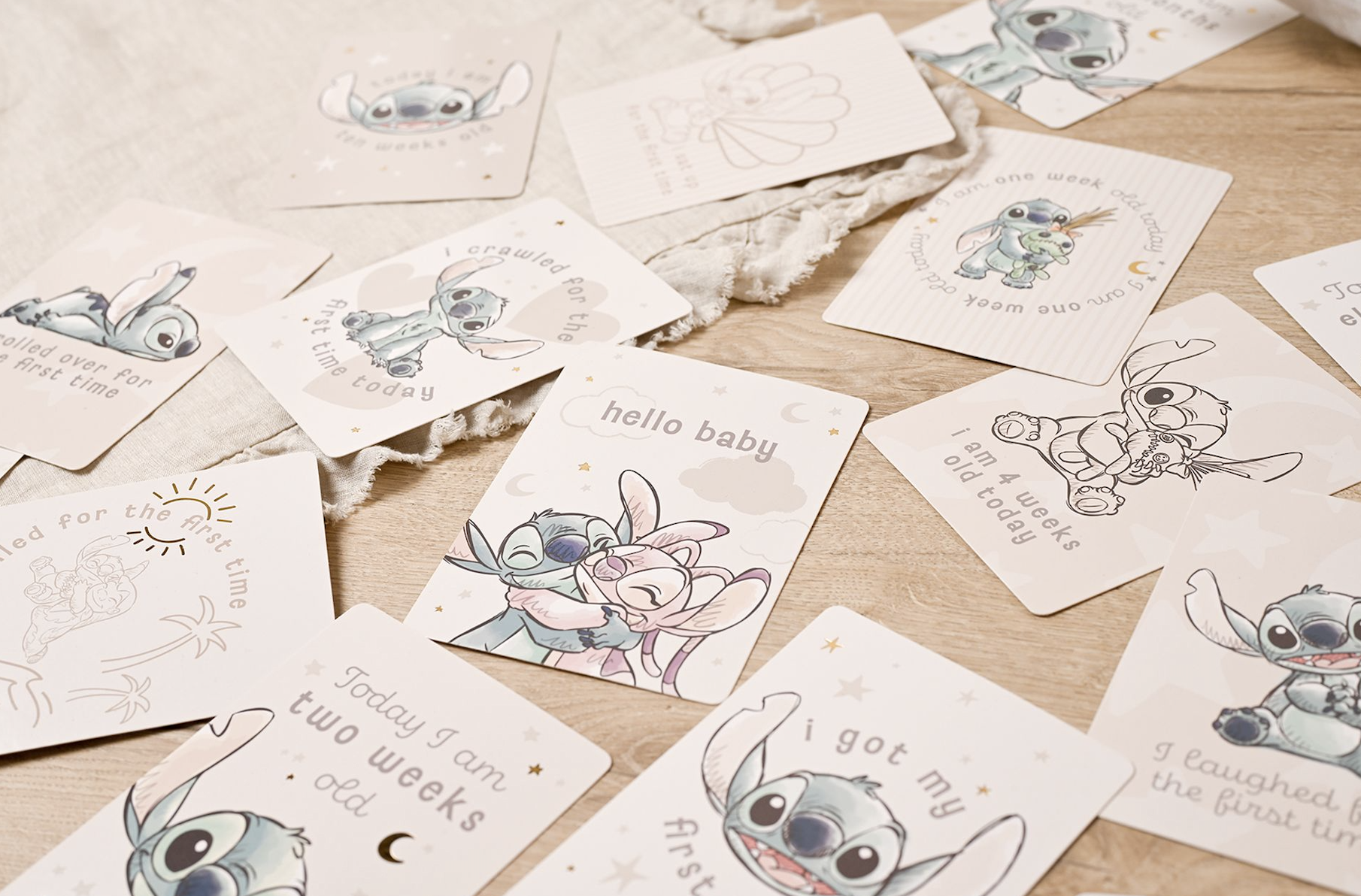 Stitch Milestone Cards