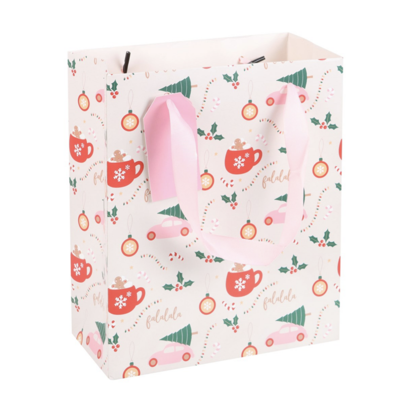 Sugarplum Print Gift Bag