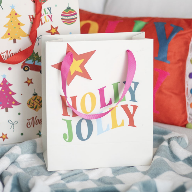 Holly Jolly Gift Bag