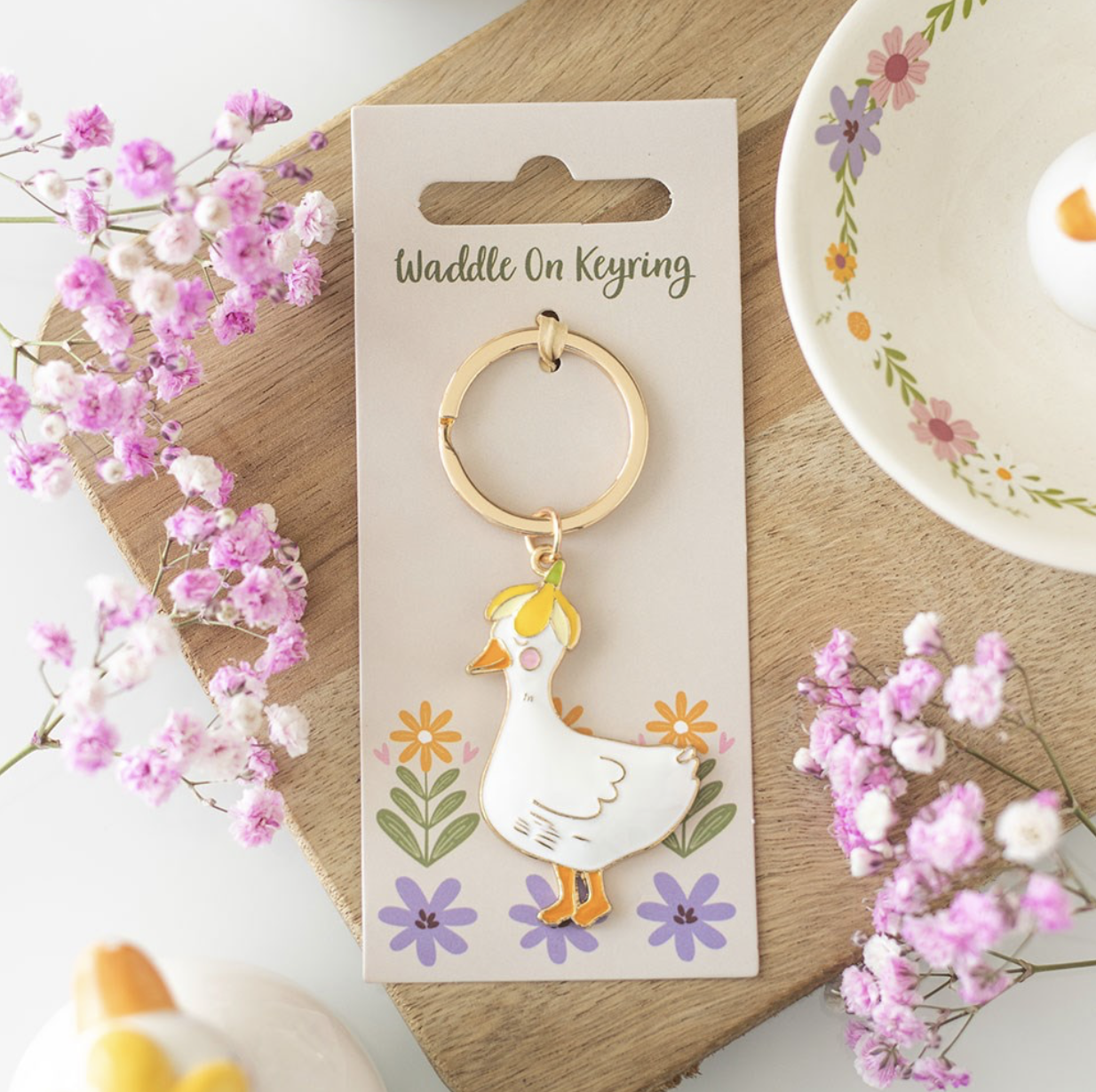 Duck Keyring