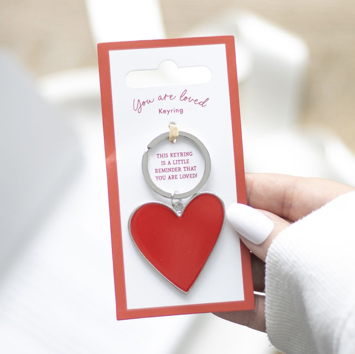Love Heart Keyring