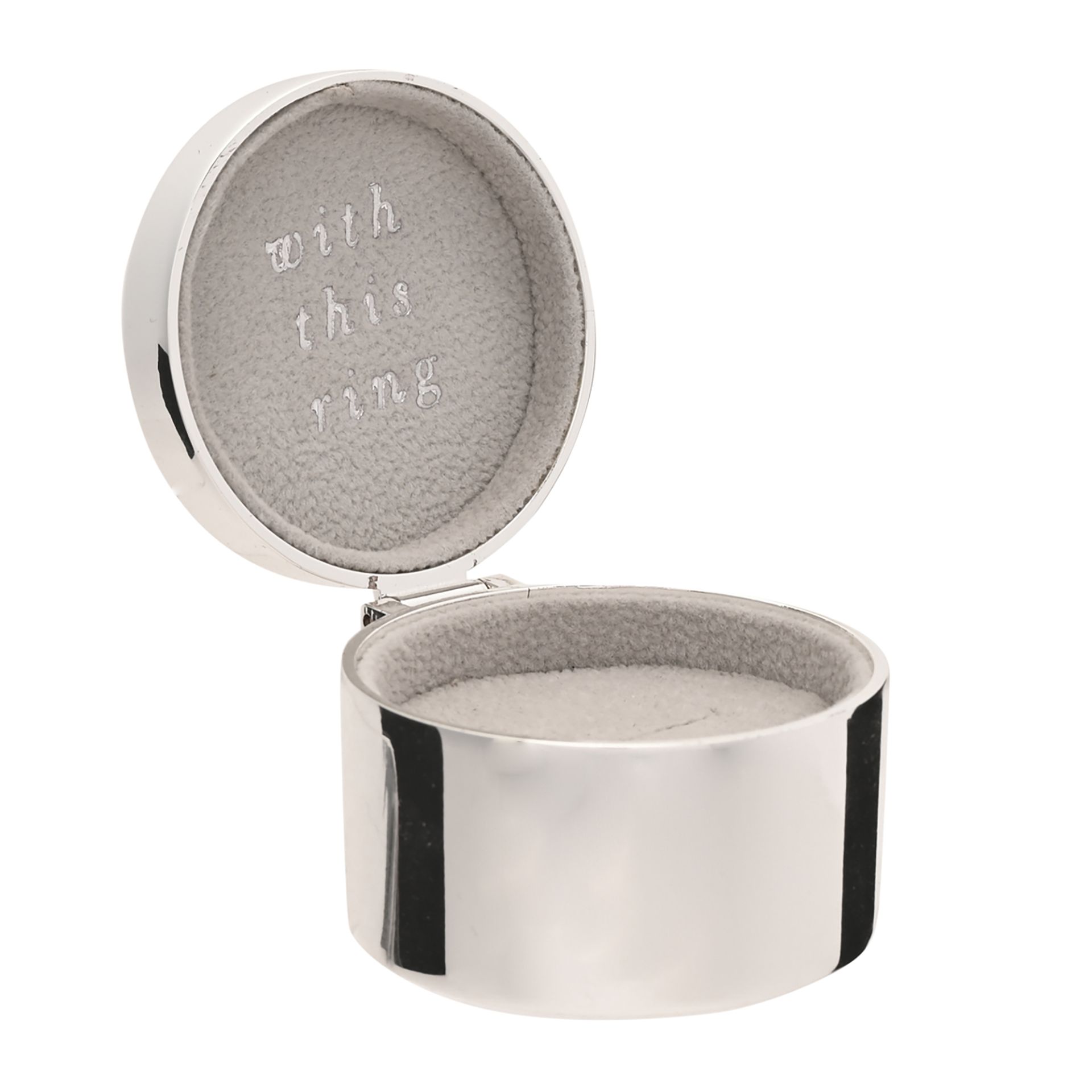 Amore Silverplated Ring Box - Image 2
