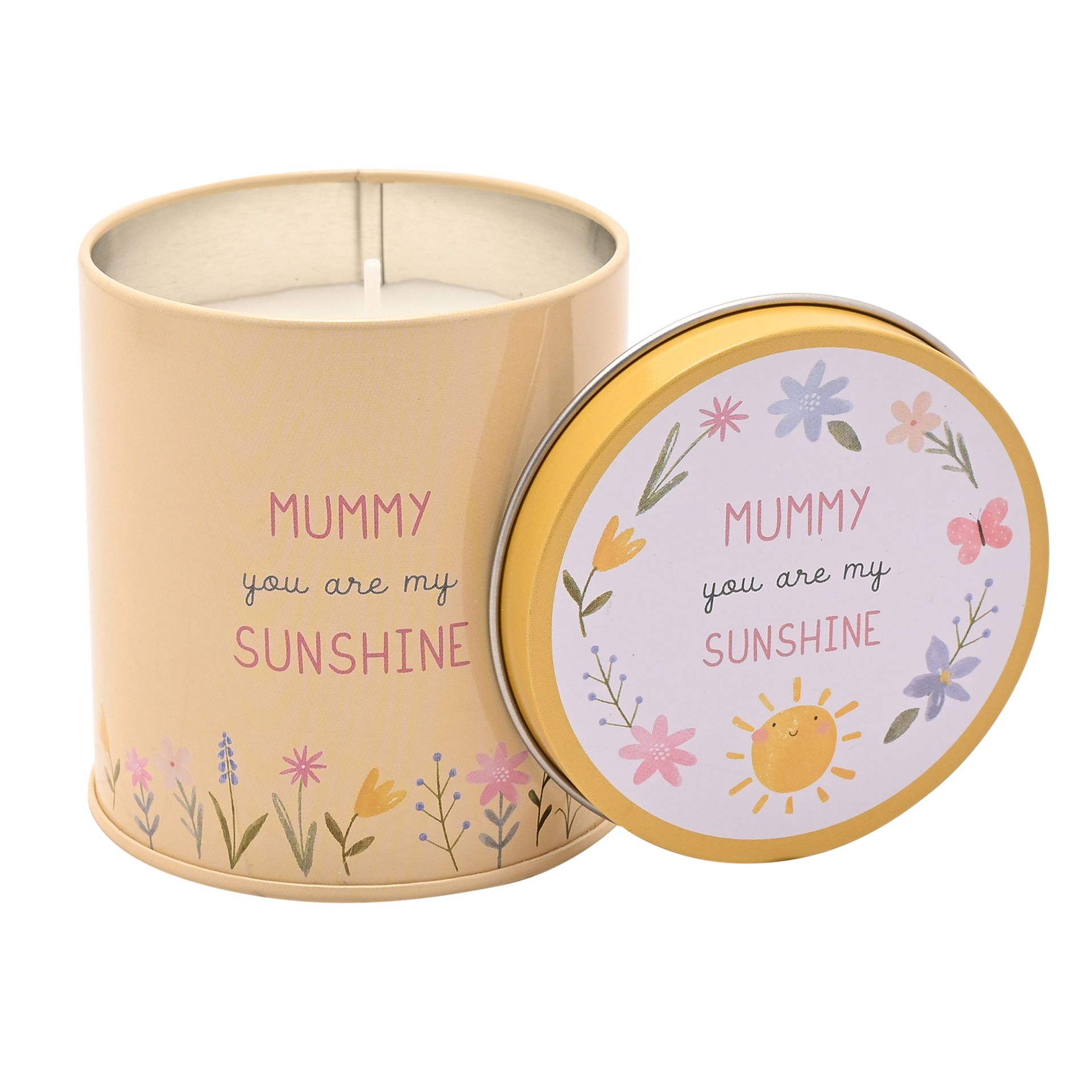 Mummy Tin Candle