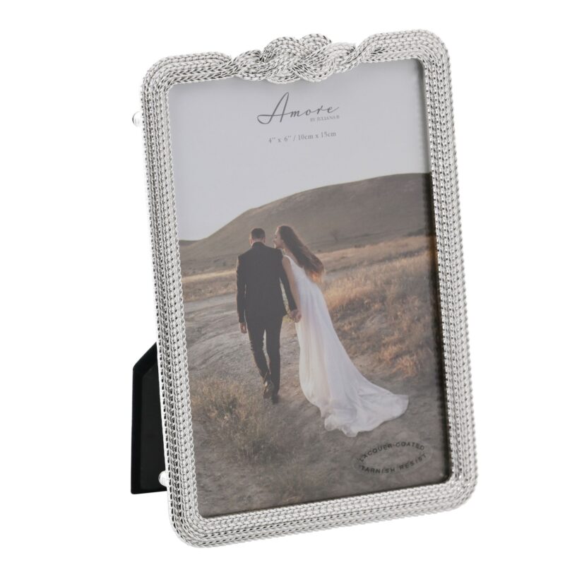 Silverplated Knot Frame