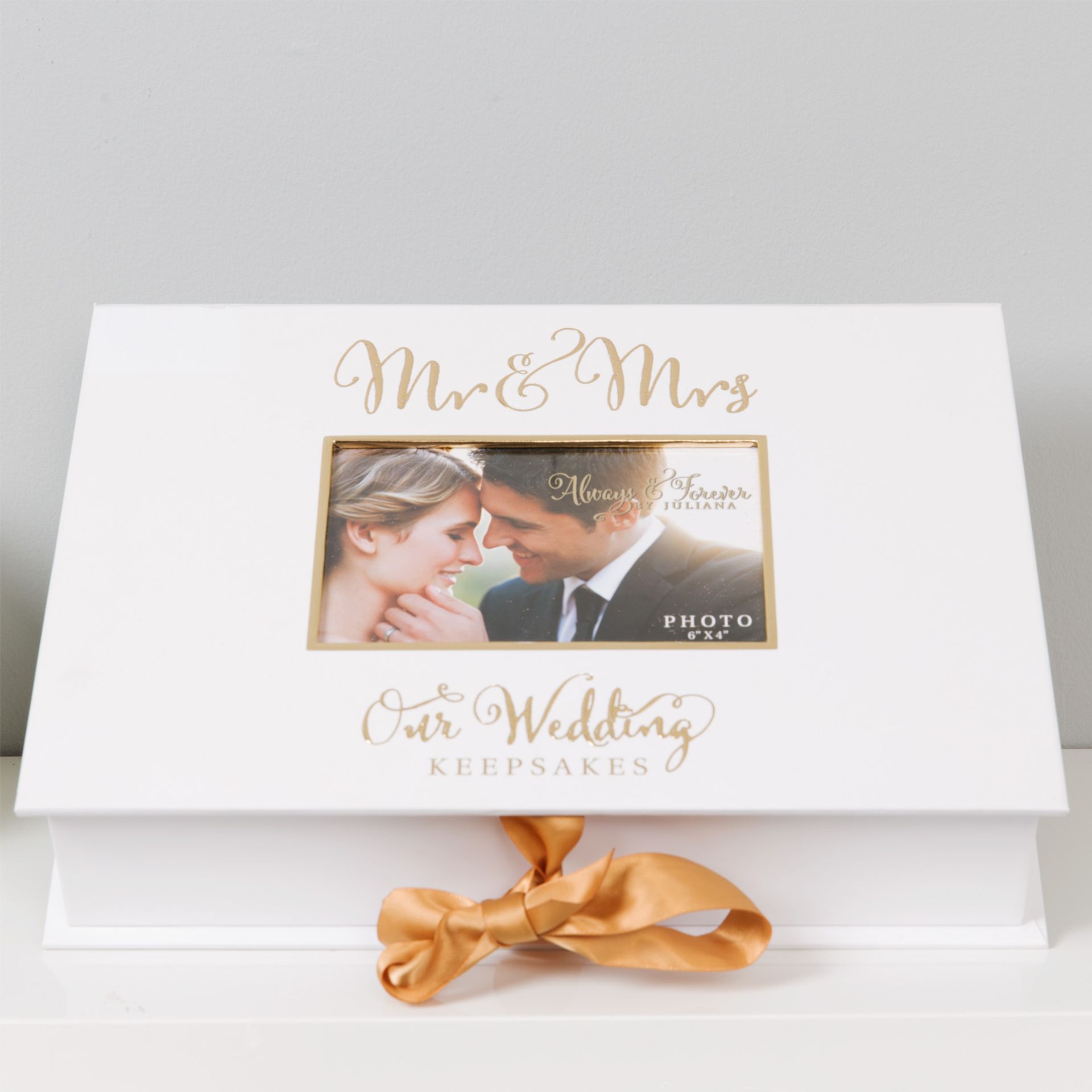 Gold Foil Keepsake Box