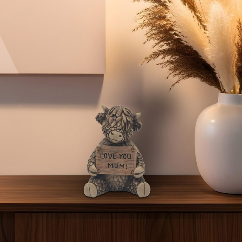 Love You Mum Highland Cow