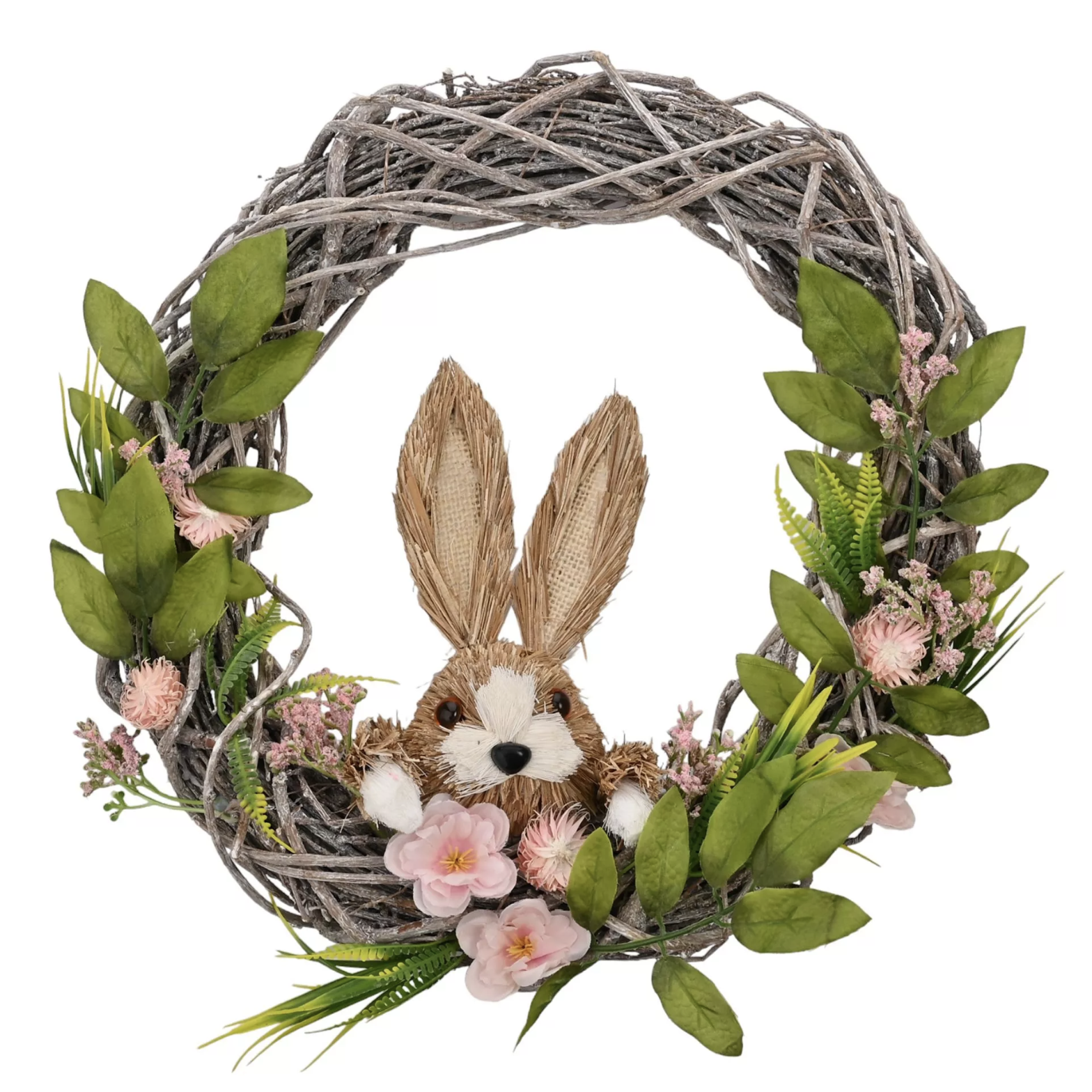 Bunny Floral Wreath