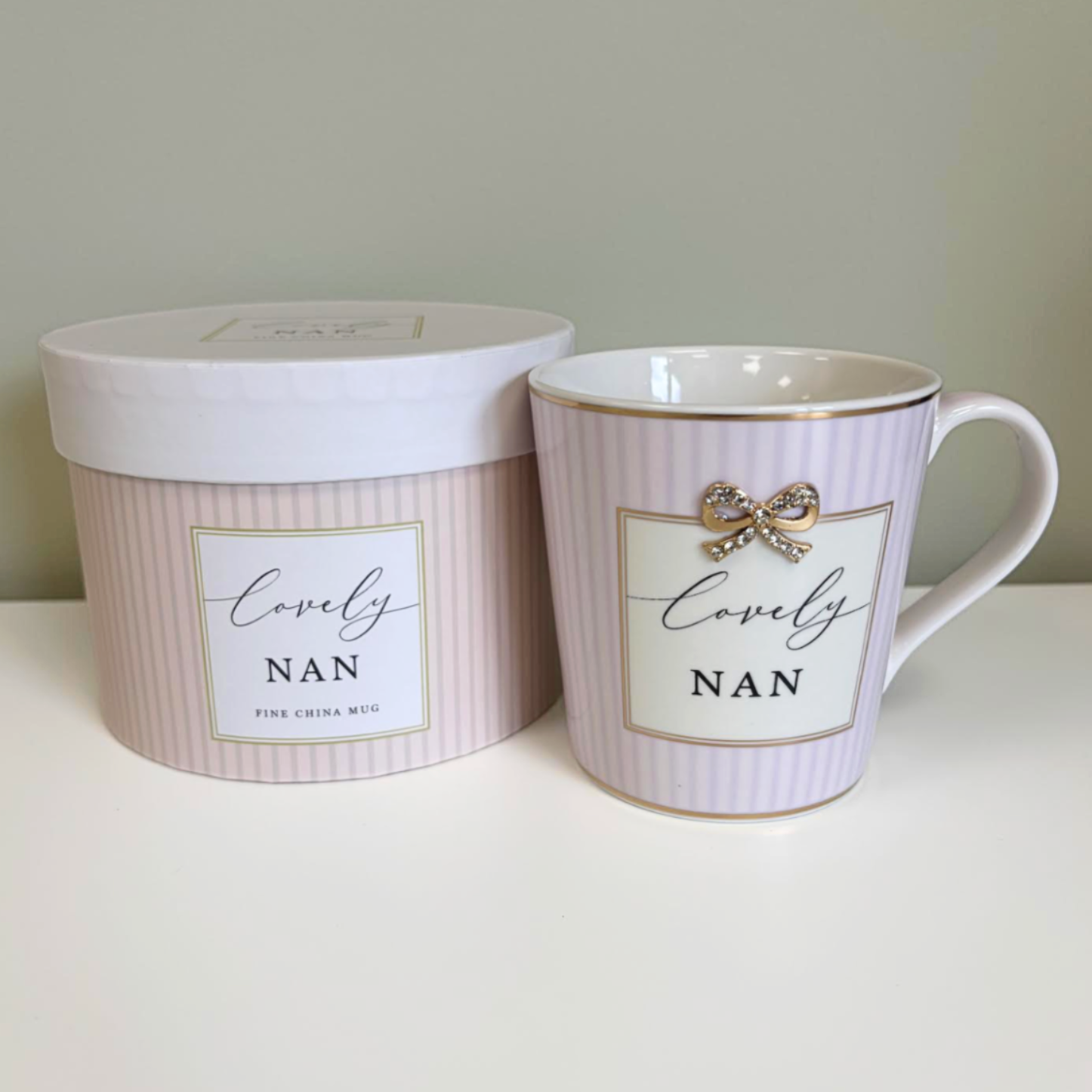 Lovely Nan Bow Mug