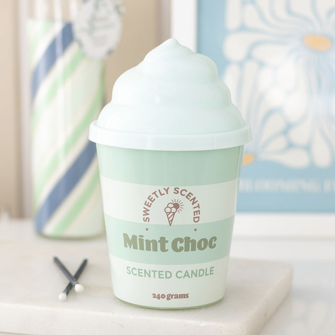 Mint Choc Scented Candle
