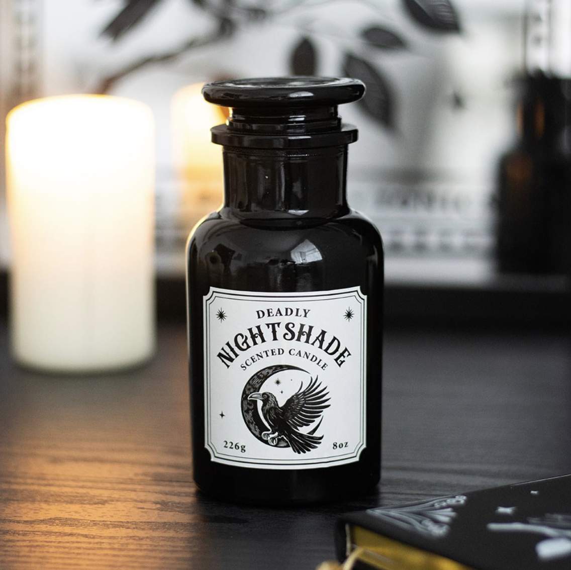 Raven Apothecary Candle