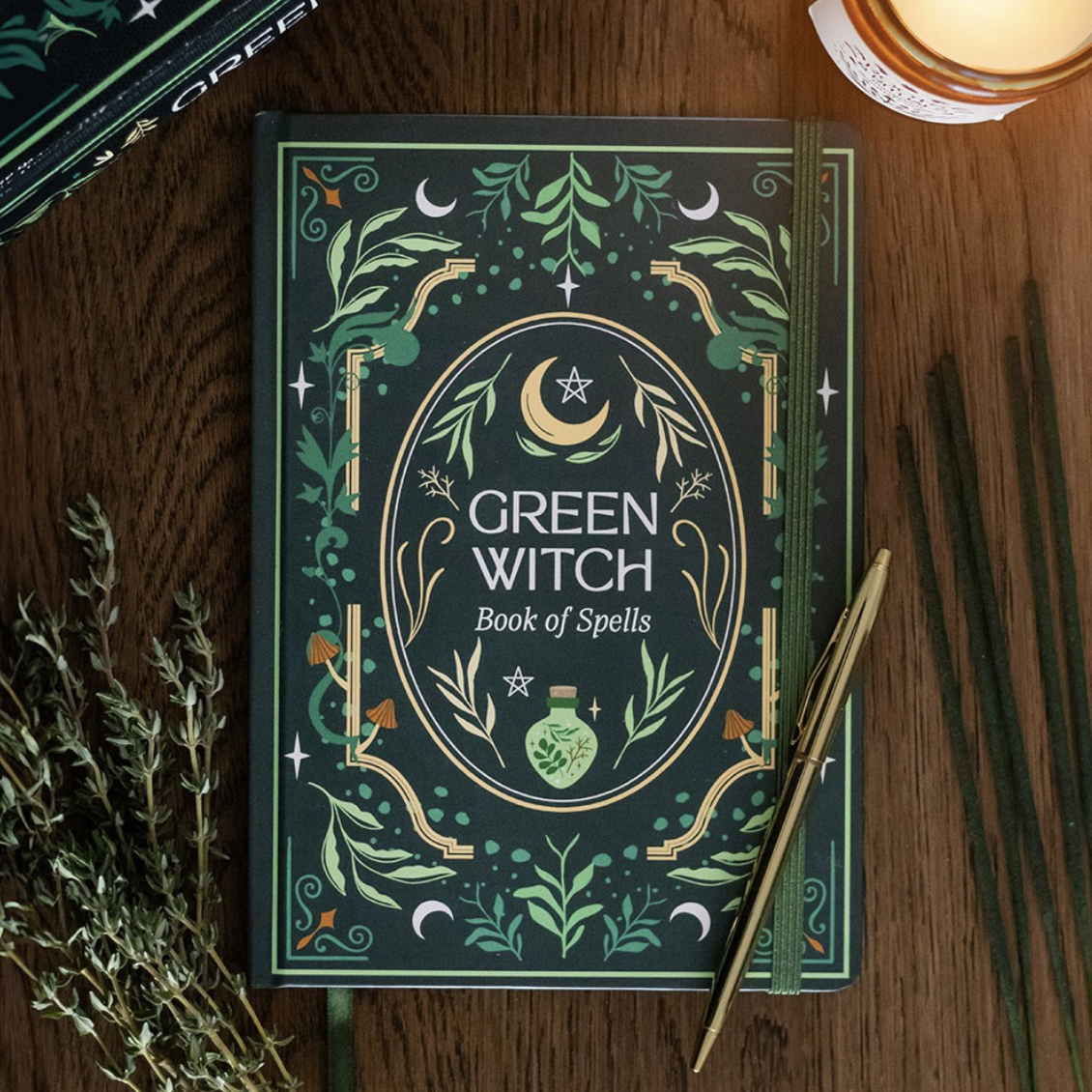 Green Witch Notebook