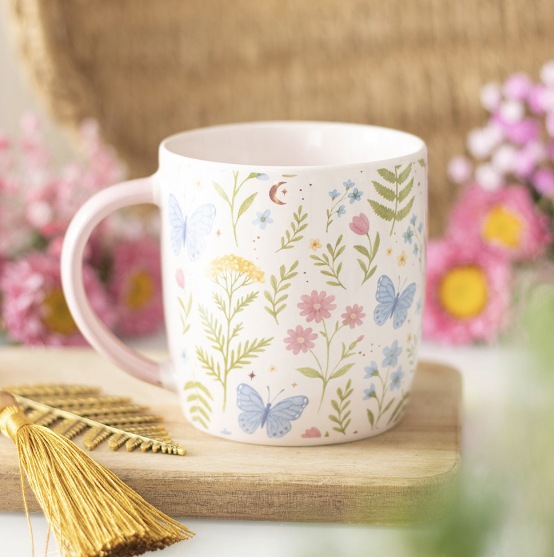Floral Print Mug