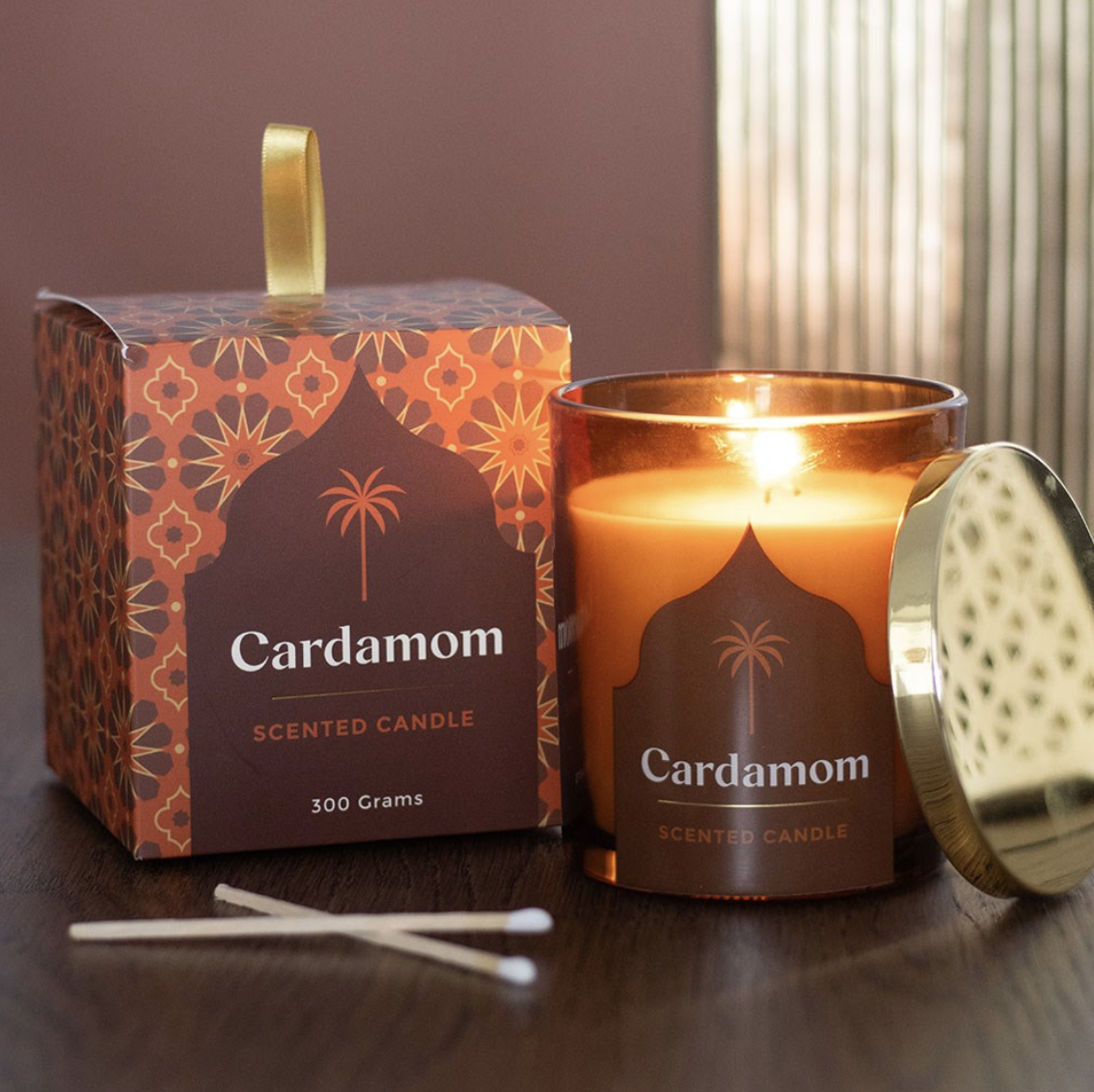 Cardamom Scented Candle