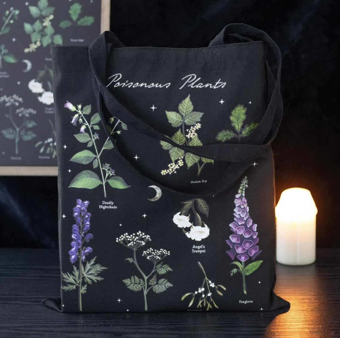 Poisonous Plants Tote Bag