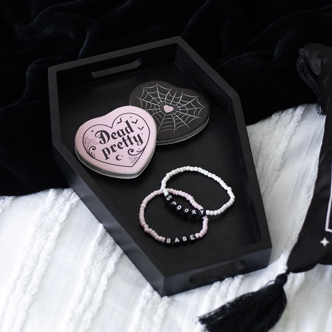 Black Coffin Trinket Tray