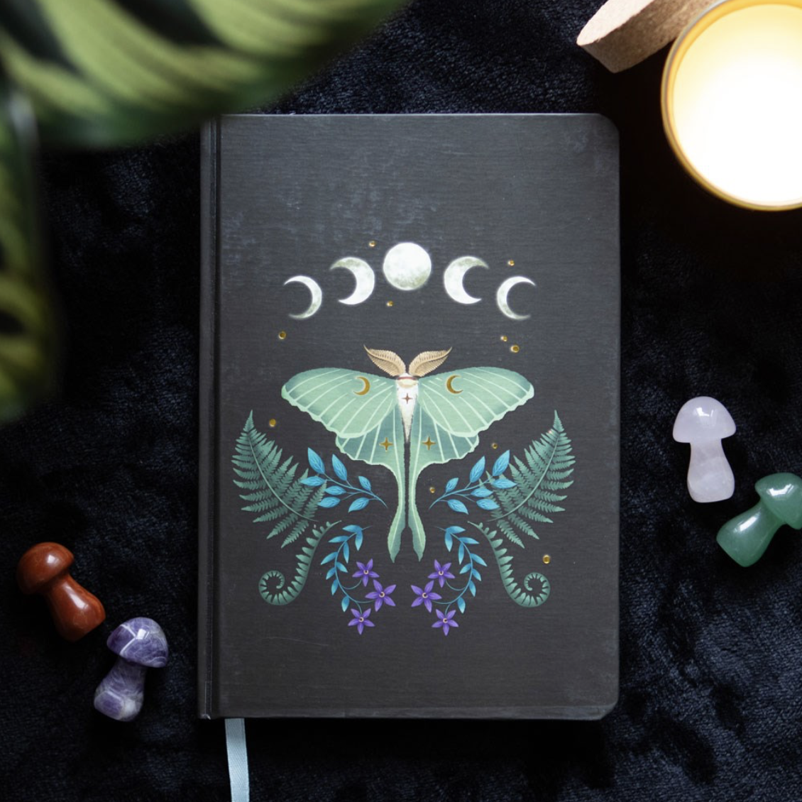 Luna Moth A5 Notebook