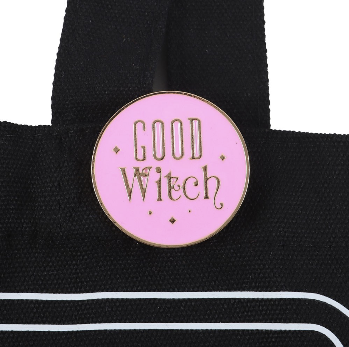 Good Witch Tote Bag & Pin - Image 2